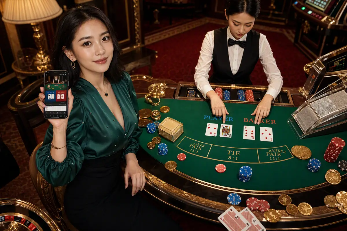 fr999 Casino লাইভ ব্যাকারাট টেবিল